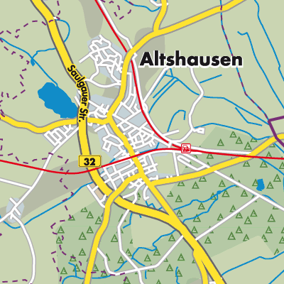 Übersichtsplan Altshausen