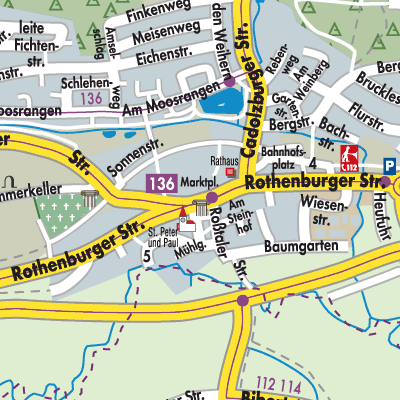 Stadtplan Ammerndorf