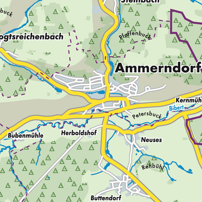 Übersichtsplan Ammerndorf
