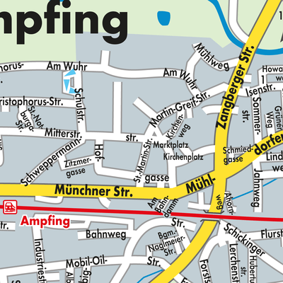 Stadtplan Ampfing