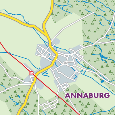 Übersichtsplan Annaburg