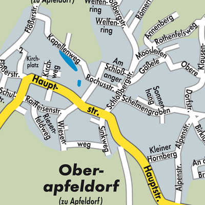 Stadtplan Apfeldorf