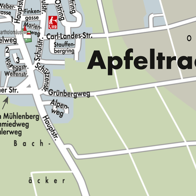Stadtplan Apfeltrach