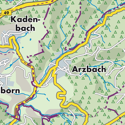 Übersichtsplan Arzbach