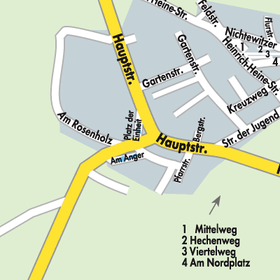 Stadtplan Arzberg