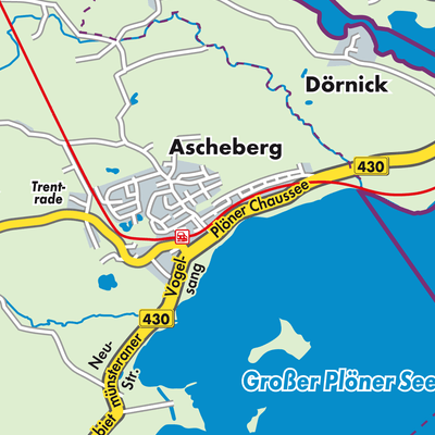 Übersichtsplan Ascheberg