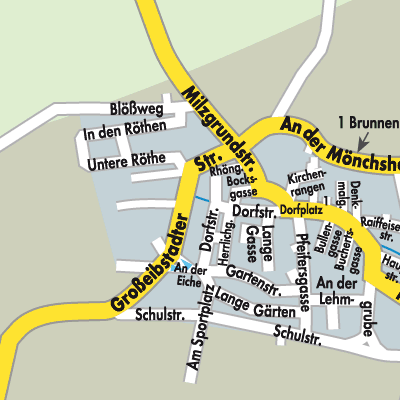 Stadtplan Aubstadt