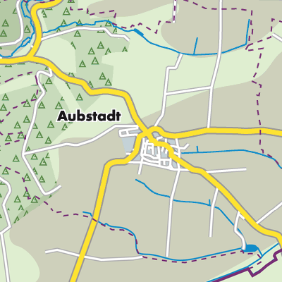 Übersichtsplan Aubstadt
