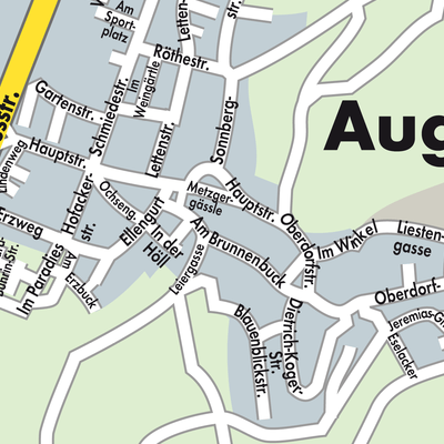 Stadtplan Auggen