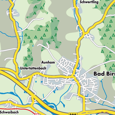 Übersichtsplan Bad Birnbach
