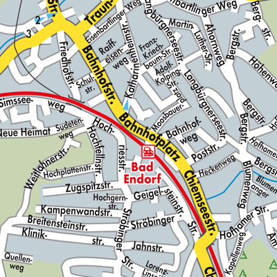 Stadtplan Bad Endorf