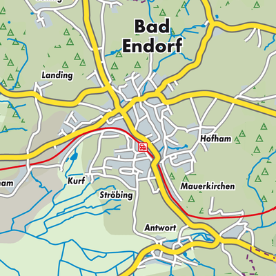 Übersichtsplan Bad Endorf