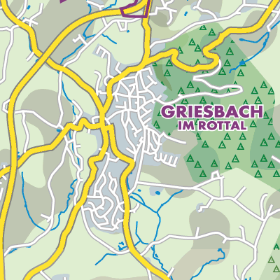 Übersichtsplan Bad Griesbach i.Rottal