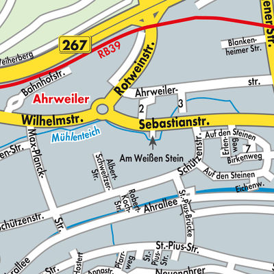Stadtplan Bad Neuenahr-Ahrweiler