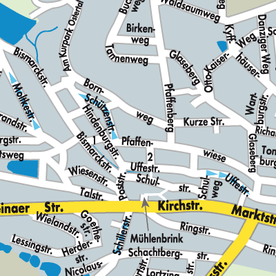 Stadtplan Bad Sachsa