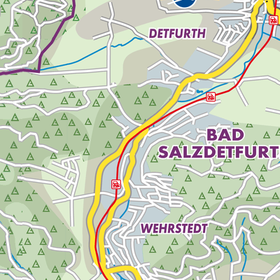 Übersichtsplan Bad Salzdetfurth