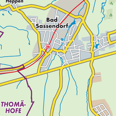 Übersichtsplan Bad Sassendorf