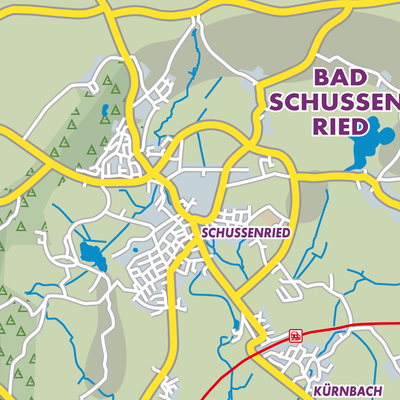 Übersichtsplan Bad Schussenried