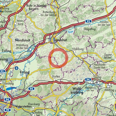 Landkarte Baierbach