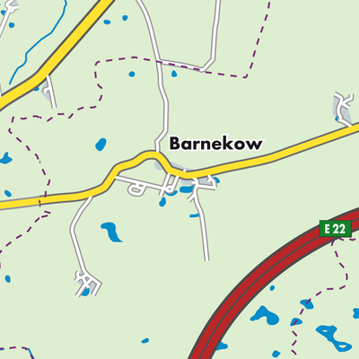 Übersichtsplan Barnekow