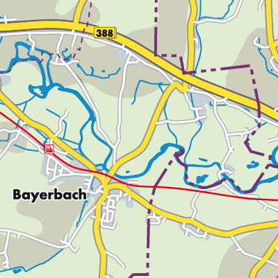 Übersichtsplan Bayerbach