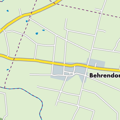 Übersichtsplan Behrendorf
