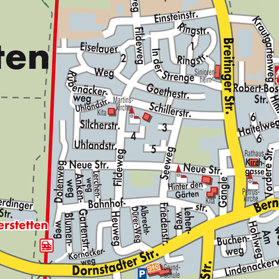 Stadtplan Beimerstetten