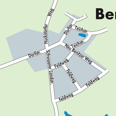 Stadtplan Benitz