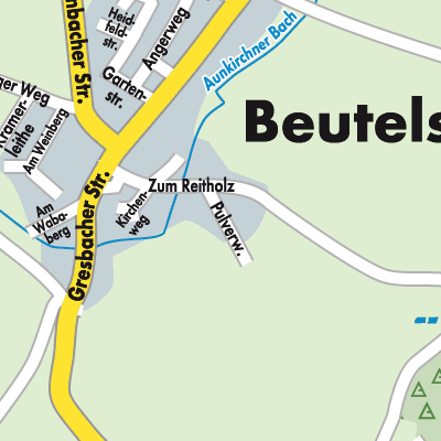 Stadtplan Beutelsbach