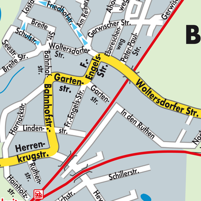 Stadtplan Biederitz