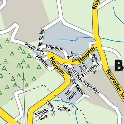 Stadtplan Bilkheim