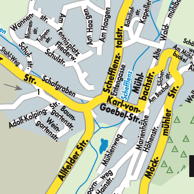 Stadtplan Billigheim