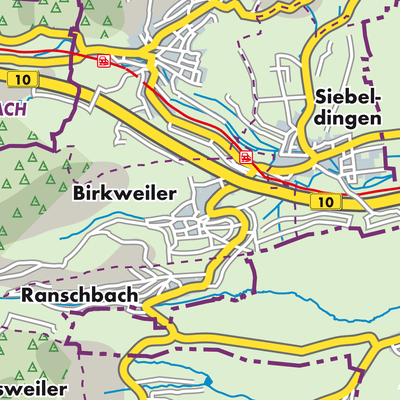 Übersichtsplan Birkweiler