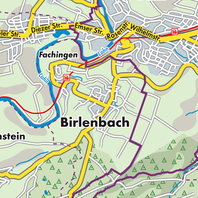 Übersichtsplan Birlenbach