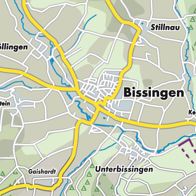 Übersichtsplan Bissingen