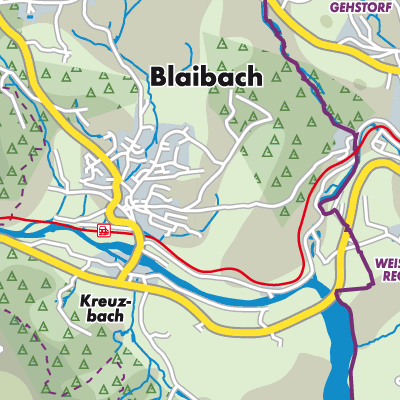 Übersichtsplan Blaibach