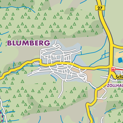 Übersichtsplan Blumberg
