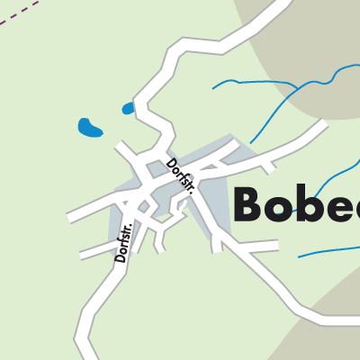 Stadtplan Bobeck