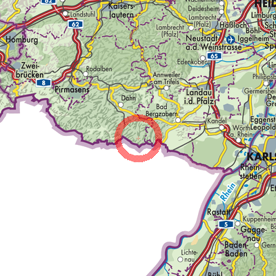 Landkarte Bobenthal