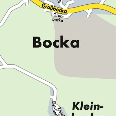 Stadtplan Bocka