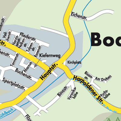 Stadtplan Bodenkirchen