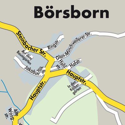 Stadtplan Börsborn