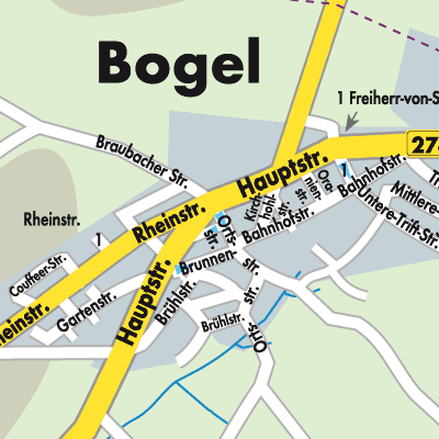 Stadtplan Bogel