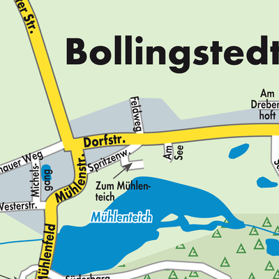 Stadtplan Bollingstedt