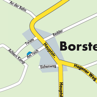 Stadtplan Borstel