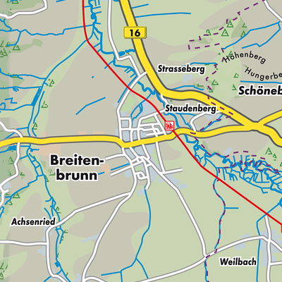 Übersichtsplan Breitenbrunn