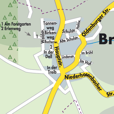 Stadtplan Breitenthal