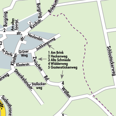 Stadtplan Brinkum