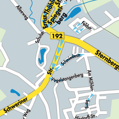 Stadtplan Brüel