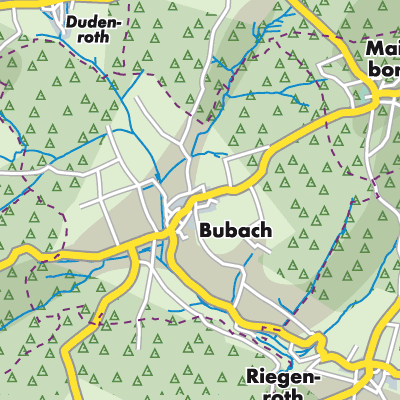 Übersichtsplan Bubach